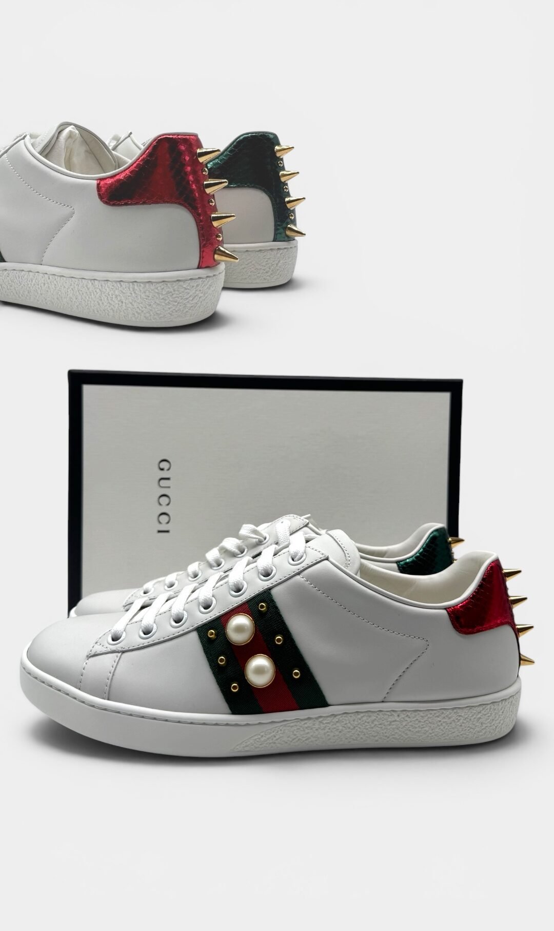 GUCCI – SNEAKERS ACE PEARL